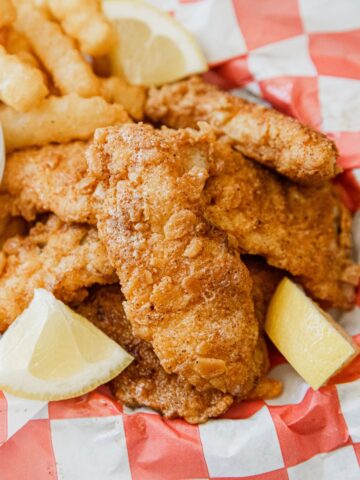 Breaded Fish and Chips
