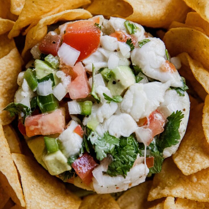 Halibut Ceviche