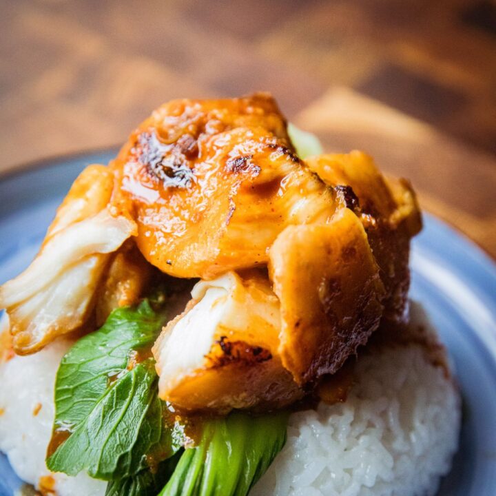 Spicy Sous Vide Asian-Style Lingcod Cheeks