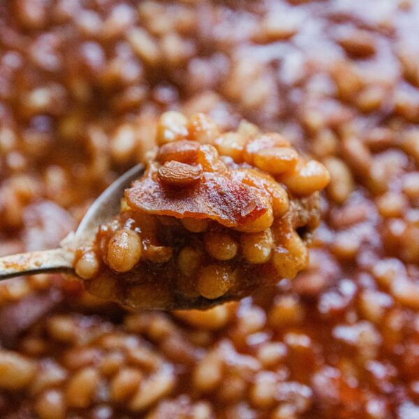 Smoked Dr. Pepper Baked Beans