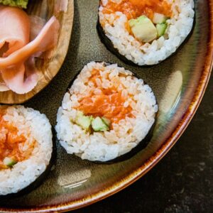 Spicy Salmon Rolls
