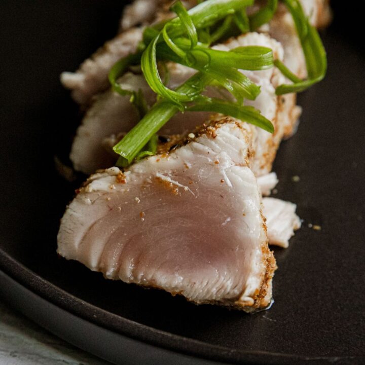 Traeger Grilled Albacore Tuna Loin