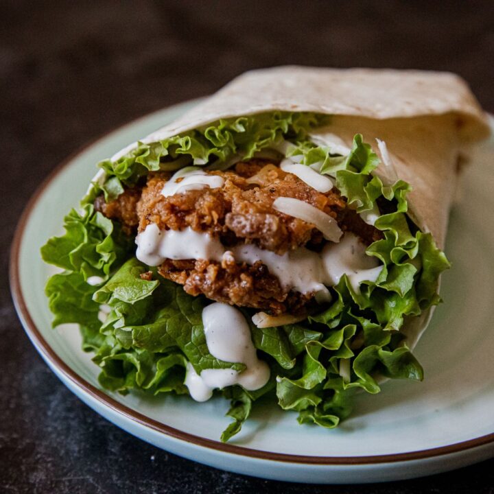 Crispy Chicken Ranch Wrap