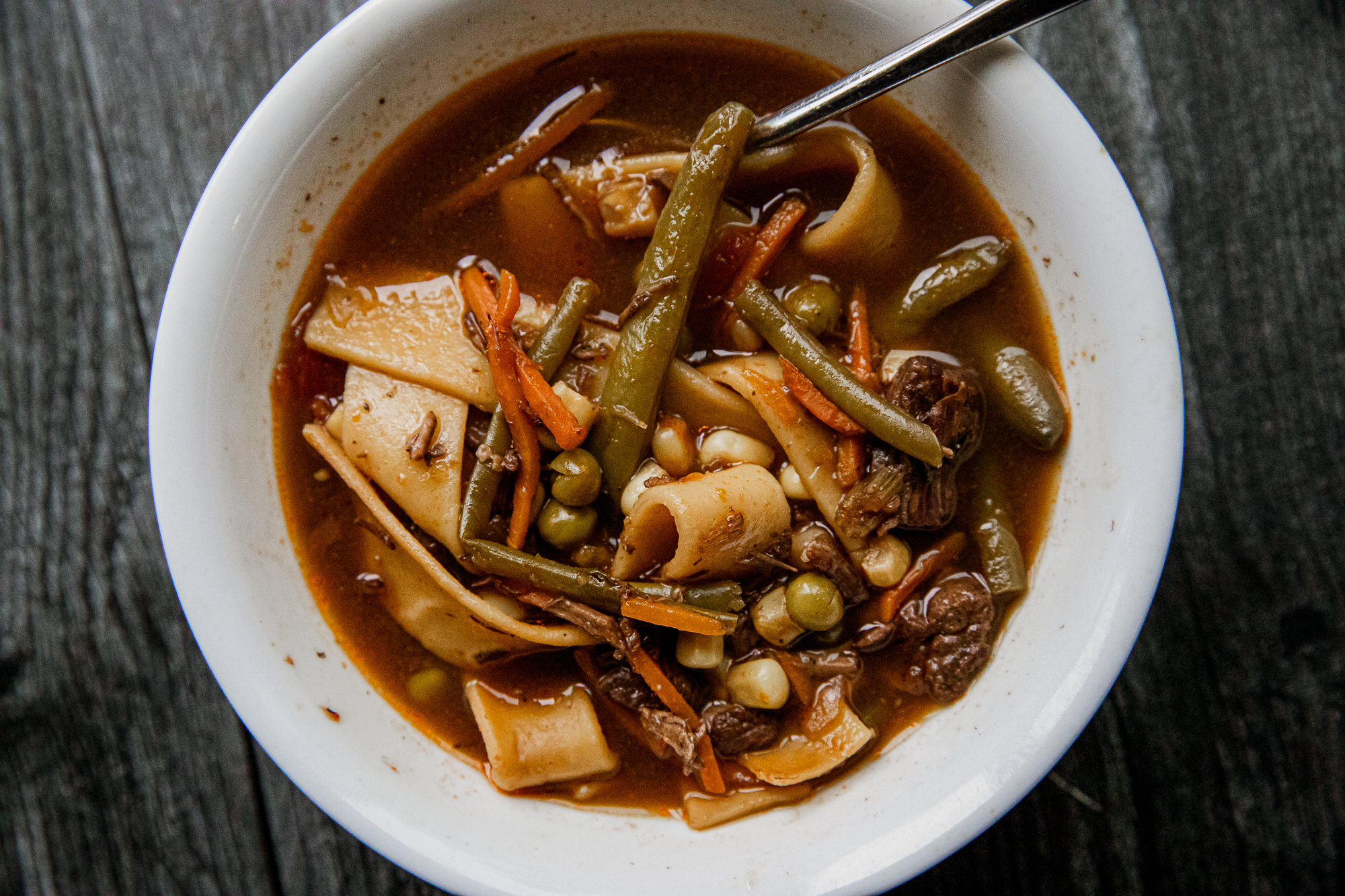 Vegetable Beef Noodle Soup