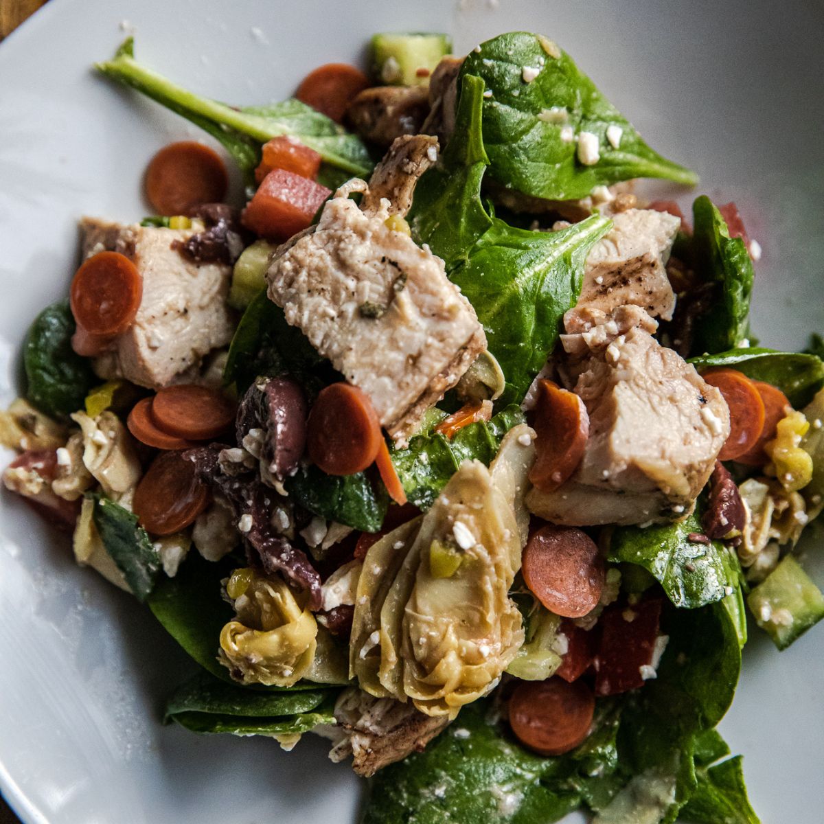 Grilled Keto Greek Chicken Bowl