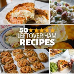 Delicious leftover ham pie with golden crust and savory filling. Perfect for using up Easter ham lef.