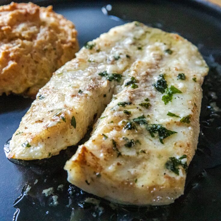 Traeger Lingcod Scampi