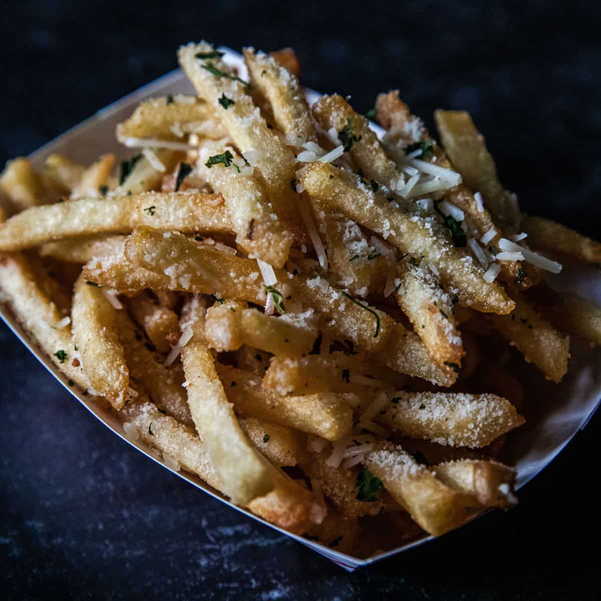 Blackstone Garlic Parmesan Fries