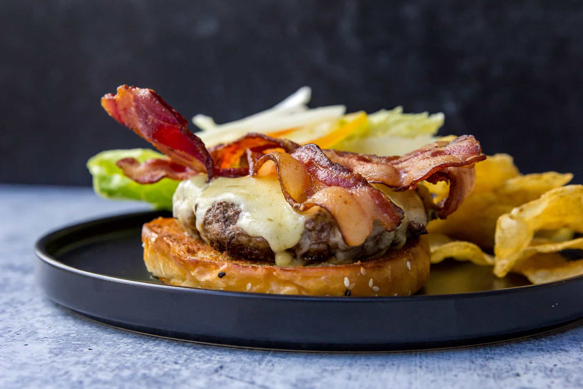 Blackstone Bacon Cheeseburger