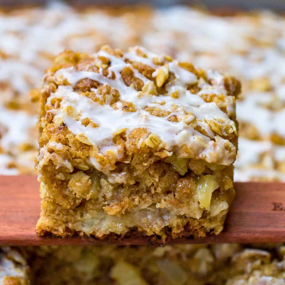 Traeger Apple Cake