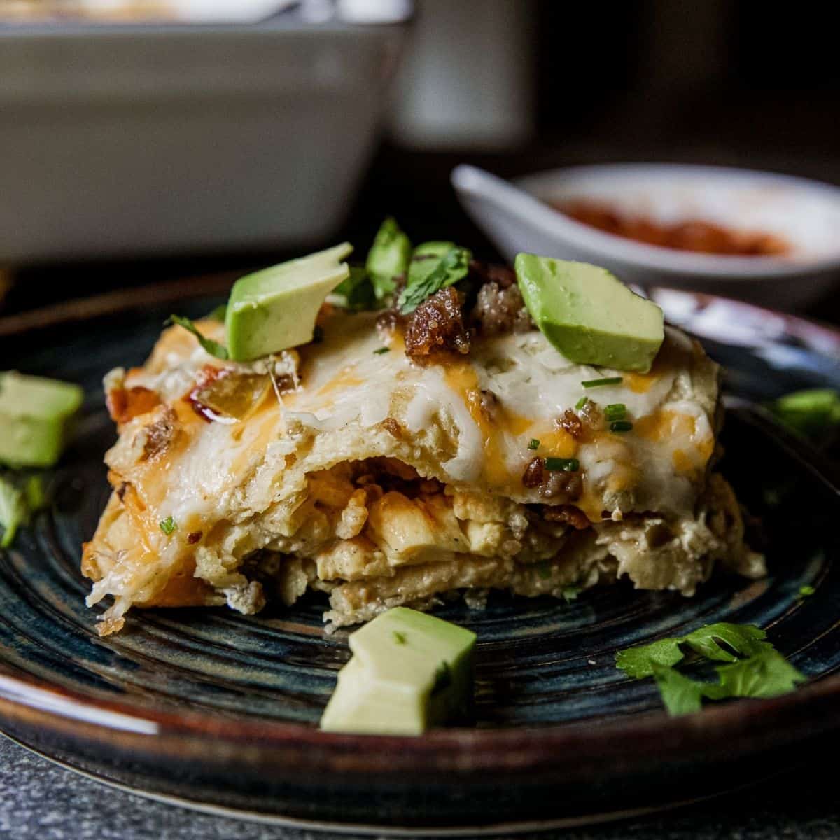 Traeger Breakfast Enchiladas
